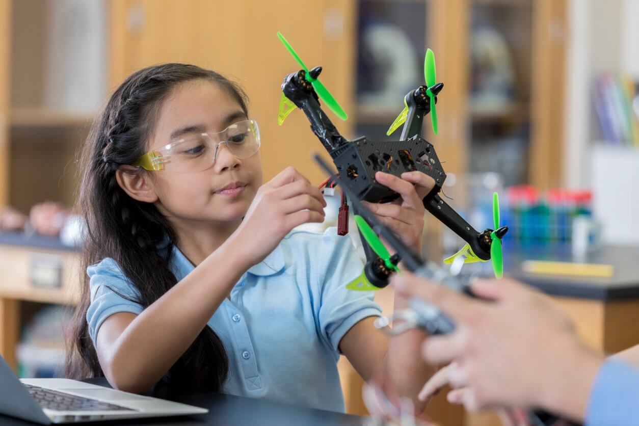 Drone Use in STEM Eduction